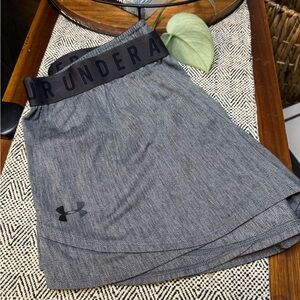 Under Armour Heather Gray Athletic Shorts